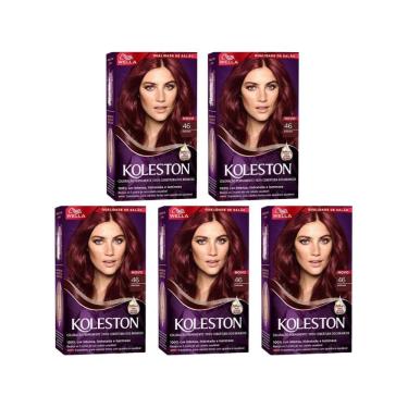 Imagem de Coloraçao Koleston 46 Borgonha - Kit C/5Un