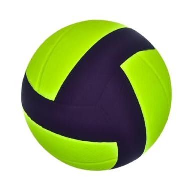 Imagem de Bola De Volei Amarelo E Roxo Esportes E SaúDe Indoor Outdoor
