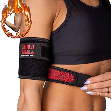Imagem de Iron Bull Strength Shred Wraps for Arms - Aparadores de braço termogênicos para perda de peso - Faixas de queima de gordura premium com tecnologia de emagrecimento - Envoltórios corporais para