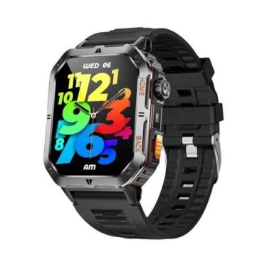 Imagem de Relógio Inteligente Militar Masculino Resistente Com GPS, Chamada Blue