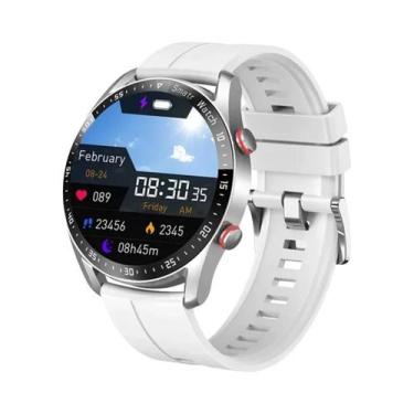 Imagem de Relógio Inteligente Masculino À Prova D'Água Com Bluetooth, ECG, PPG, 