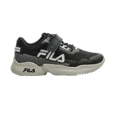 Imagem de Tenis fila split vlc infantil, 31, Preto, Branco