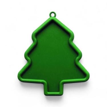 Imagem de Kit 5 Porta Retratos Moldura Pinheiro Natal - 6 x 7 cm - We Care About