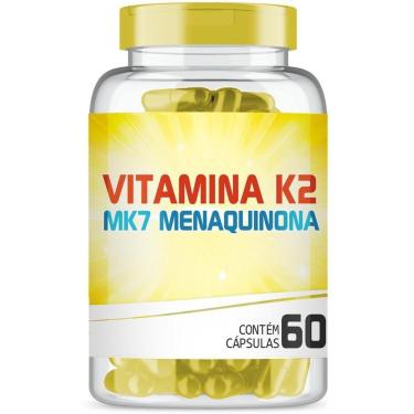 Imagem de Vitamina K2 Up Sports Nutrition MK7 Menaquinona 60 cápsulas-Unissex