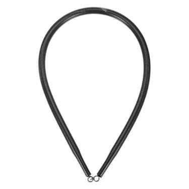 Imagem de HARFINGTON Dobrador de tubo de mola de PVC 17,1 mm OD 1000 mm de comprimento tipo C mola de dobra de tubo para dispositivos de dobra de tubos em energia hidráulica doméstica, preto