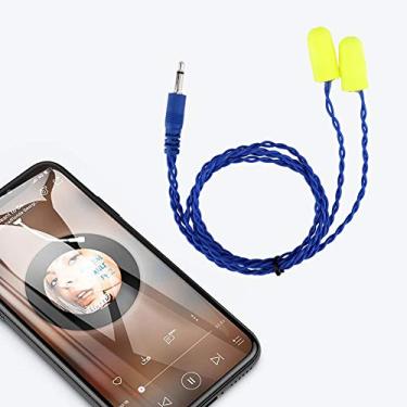 Imagem de Tangxi Mini Fones de Ouvido de Espuma Com Redução de Ruído para Corrida Automática, Alto-falantes Mono de Corrida de 3,5 Mm e 1/8 ", Leves e Confortáveis ​​para Viagens