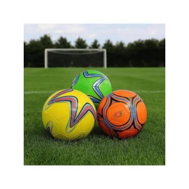 Imagem de Bola De Futebol Campo Oficial Tamanho 5 Costurada Vinil PVC Resistente