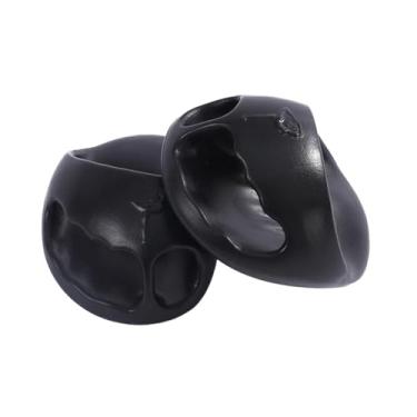 Imagem de Fiocias Sapatos de Massagem para Mulheres, Chinelos de Massagem para Perda de Peso, Macios E Antiderrapantes, Sandálias de EVA para áreas Internas, Presente P, Preto