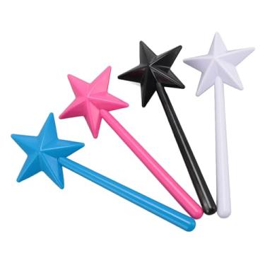 Imagem de Varinha de saleiro e pimenta, bastão leve de estrelas, ferramenta recarregável, dispensador de sal em forma de pentagrama para cozinha, acampamento ao ar livre