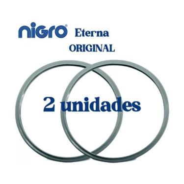 Imagem de Borracha Nigro Para Panela Pressão Modelo Eterna com 2 unidades