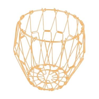 Imagem de SiaBiced Fruteira Dobrável, Organizador de Frutas, Decoração Portátil, Suporte Simples para Exibição, Cesto de Armazenamento para Mesa, Balcão E Cozinha, Ouro, Tamanho real