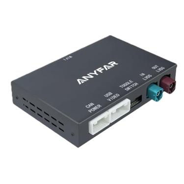 Imagem de ANYFAR Adaptador decodificador compatível com BMW X1 X2 X3 X4 X5 X6 MINI e 1-5 Series, suporta Wireless CarPlay Android Auto/Mirror Link/Câmera/USB Drive/Navegação etc (para BMW 2008-2013 com sistema