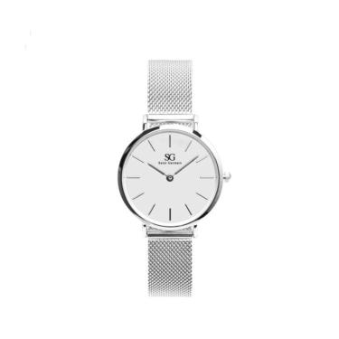 Imagem de Relógio feminino pulseira prata Harlem Silver 32mm-Saint Germain