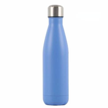 Imagem de Garrafa Termica de 750ML com Isolamento a Vaco para Manter Bebidas Quentes ou Frias Ideal para Viagens Esportes e Trabalho Diario (Azul)