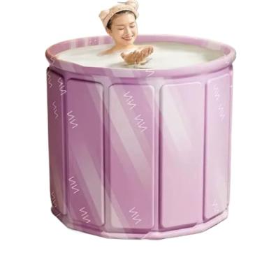 Imagem de Conforto de banheira para adultos, mesmo em ambientes compactos (ROSA)