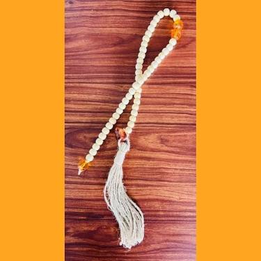 Imagem de Colar De Mesa Artesanal Macrame Tendência Boho Chic para Sua Casa Ma'artes (Coração/Cristal)