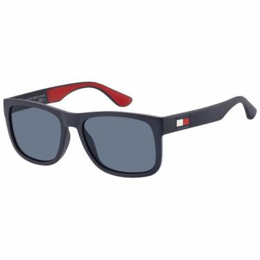 Imagem de Óculos Tommy Hilfiger 1556/S Azul/Vermelho-Masculino
