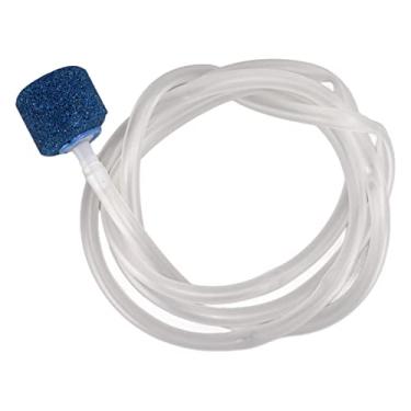 Imagem de GLOGLOW Tanque de Peixes e Acessórios Difusor de Oxigênio Plástico Com Tubo de Ar, Comprimento de 100 Cm para Cultivo Hidropônico, Tanques de Peixes e Aquários Aquários Pedra de Bolha, Pedra de