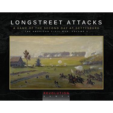 Imagem de REV: Longstreet Attacks, A Game of The Second Day at Gettysburg, 2 July 1863, Boardgame [Packaged in a Bookcase Box]