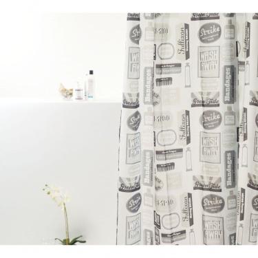 Imagem de Coina Box Poliéster Pente Preto 198x180cm - Uzoo Cortina Box Poliester 1.98x1.80m Pente Preto 821517