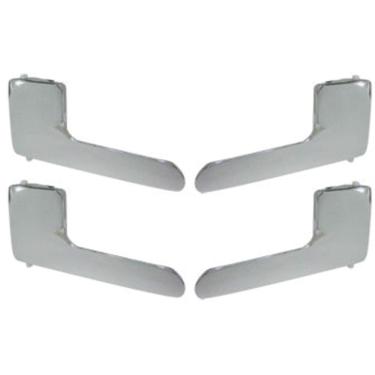 Imagem de Conjunto Maçaneta Porta Fox Gol G4 Cromada [f103]