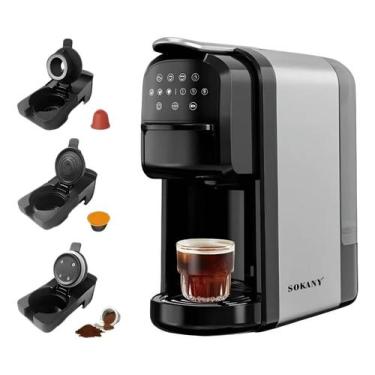 Imagem de Maquina Café Nespresso Dolce Gusto 3 Em 1 Cápsulas Pó Cafeteira 1.400w