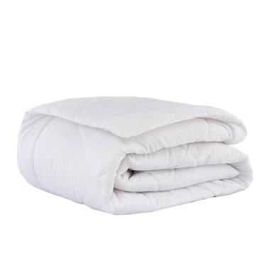 Imagem de Edredom Dupla Face Micropercal | Toque Macio- Conjunto de Cama Dupla Face, Toque Suave e Aconchegante, Para Quarto de Casal, Solteiro ou Infantil(Branco,Queen)