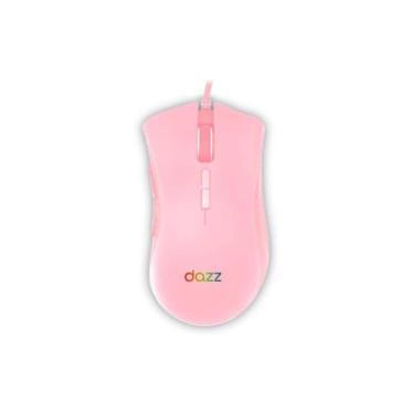 Imagem de Mouse Gamer Dazz Mizard 12.000 Dpi Usb 2.0 Rosa