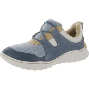 Imagem de Clarks Tênis masculino de renda Teagan, Calçados, Azul, cinza, 9