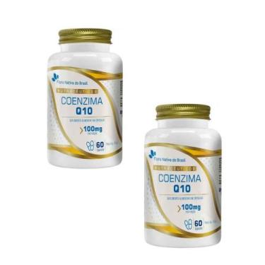 Imagem de Kit 2 Coenzima Q10 100mg 2x60 cápsulas Flora Nativa - Flora Nativa do 