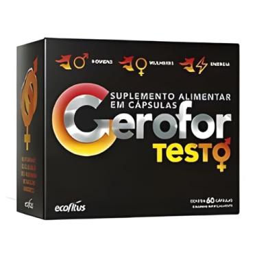 Imagem de Gerofor Testo Vitamina Homem & Mulher - 60 cápsulas - Ecofitus