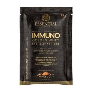 Imagem de Immuno Golden Whey Pro Glutathione Sachê  32G  Golden Milk