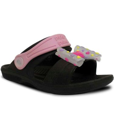 Imagem de Sandália Pópidi Papete Infantil Babuche Laço Feminina-Feminino