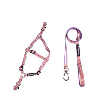 Imagem de Kit Peitoral e Guia para Cachorro – Conforto e Segurança para Passeios de Pequeno, Médio e Grande Porte(Unicórnio,Pequeno)