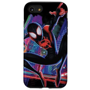 Imagem de Funda para iPhone SE 2020 de Marvel Spider-Man Miles Morales