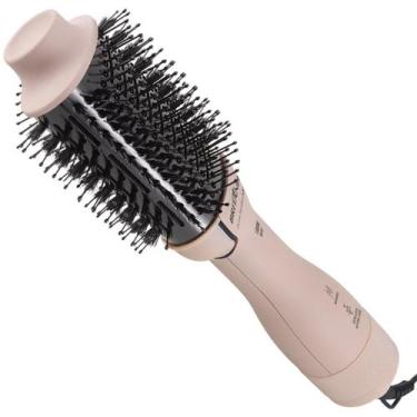 Imagem de Escova Secadora e Alisadora Britânia 1300W Bivolt  infraed Cerâmica C/