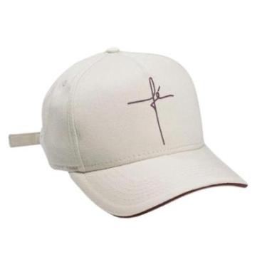 Imagem de Boné Faith Hype Original Aba Curva Fita Fitão Strapback Premium-Unissex