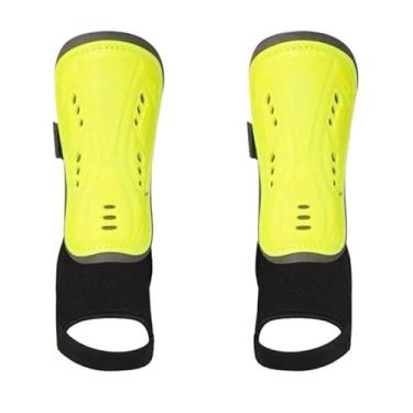 Imagem de CANELEIRA C/TORNOZELEIRA PEGASUS ADULTO PROFISSIONAL - FUTEBOL FUTSAL SOCIETY CAMPO (AMARELO FLUOR,UN)