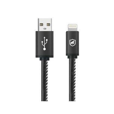 Imagem de Cabo Turbo Militar - 1,5M - Lightning - USB-A - Certificado MFI - Homologado - iPhone / iPad - Gshield