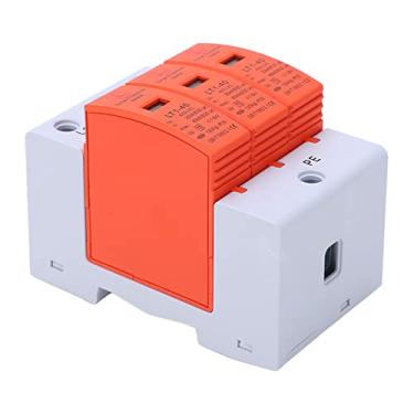 Imagem de KIMISS Dispositivo de Proteção contra Surtos 3P Disjuntor Protetor 420V AC 20KA 40KA Thunderstrike Protection para Sistemas Elétricos Domésticos