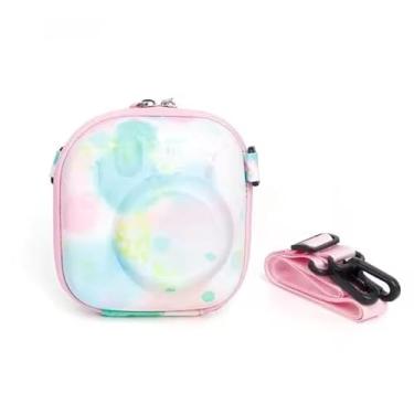 Imagem de Capa protetora bolsa para câmera, capa fofa de eva à prova de choque colorida para câmera instantânea para fujifilm instax mini 7 8 9 11 12 40 (LAVANDA)