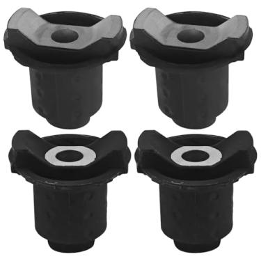 Imagem de Kit de buchas de suspensão de subestrutura de 4 peças compatível com Mercedes-Benz W166/164 X166/164 ML250 / 350/4 50/500 GL350/450 Kit de buchas de subestrutura traseira dianteira A1663310042