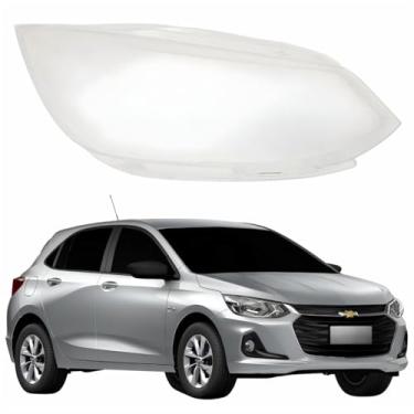 Imagem de Lente Farol Gm Onix 2020 Até 2025 Lado Direito Passageiro