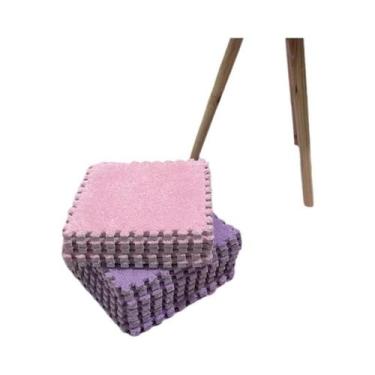 Imagem de Tapete De Atividades Para Bebês, Macio, Plush, Quente, Em EVA, Com Peç