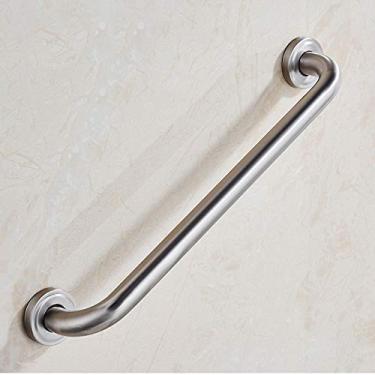 Imagem de uhyOHF Barra de apoio de segurança para banheiro, barra de apoio para banheira, trilho de suporte de segurança montado na parede de luxo sem barreiras para chuveiro, apoio de equilíbrio, assistência