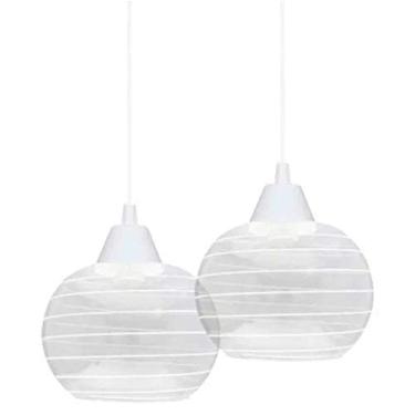 Imagem de Pendente TD 640/2 2XE-27, Taschibra, TD 640/202110063-01, 80W, Transparente