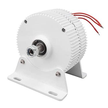 Imagem de Generic Alternador de Gerador Elétrico, Gerador de ímã Permanente Estável, Neodímio, Ferro, Boro, Resistência Ao Desgaste, Revestimento de Liga de Alumínio para Trabalho Industrial (400 W 48v)