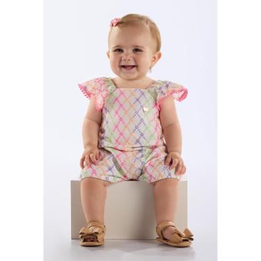 Imagem de Macaquinho em Laise para Bebê Menina Up Baby-Feminino