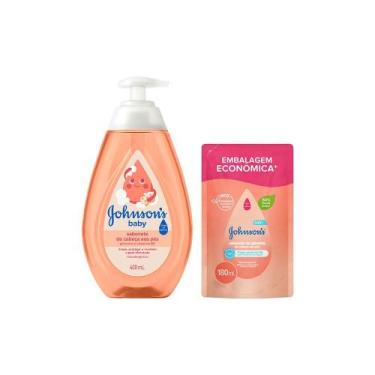 Imagem de Sabonete Líquido Johnson's Baby Cabeça aos Pés 400ml + Refil Sabonete 
