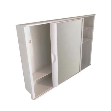 Imagem de Armário P/ Banheiro Branco Deslizante A23 Astra